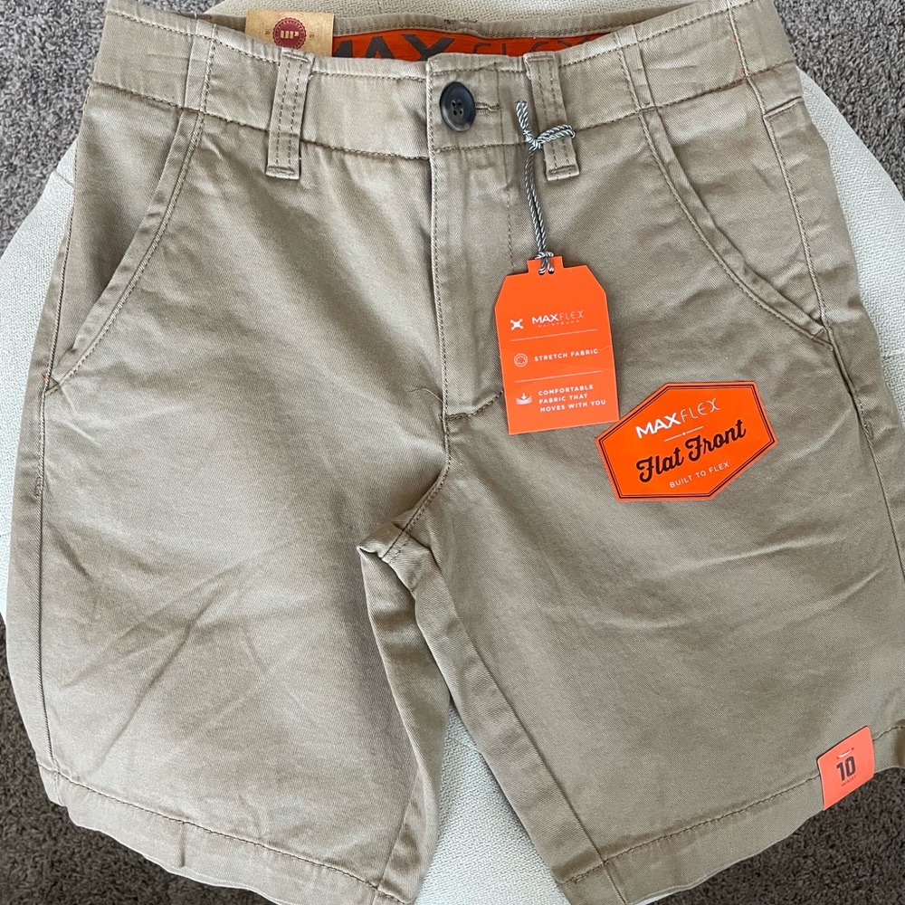 Urban Pipeline Khaki Shorts - Kids Size 10